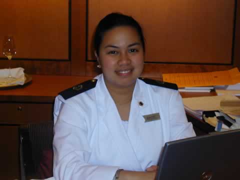 Aileen - Neptune Lounge Cabin Steward